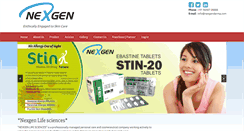 Desktop Screenshot of nexgenderma.com